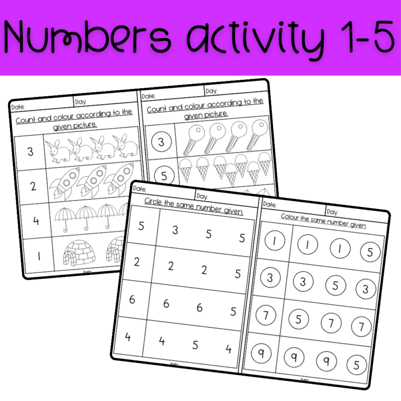 Number Writing Worksheets