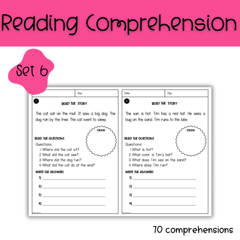 Reading Comprehension Set 6