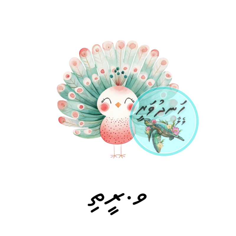 Dhivehi Sticker Roll Design - 4