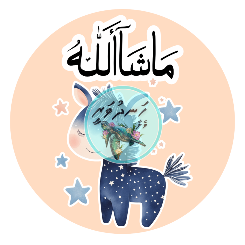 60 Dhivehi Sticker Roll Design - 11 (Fish & Animals)