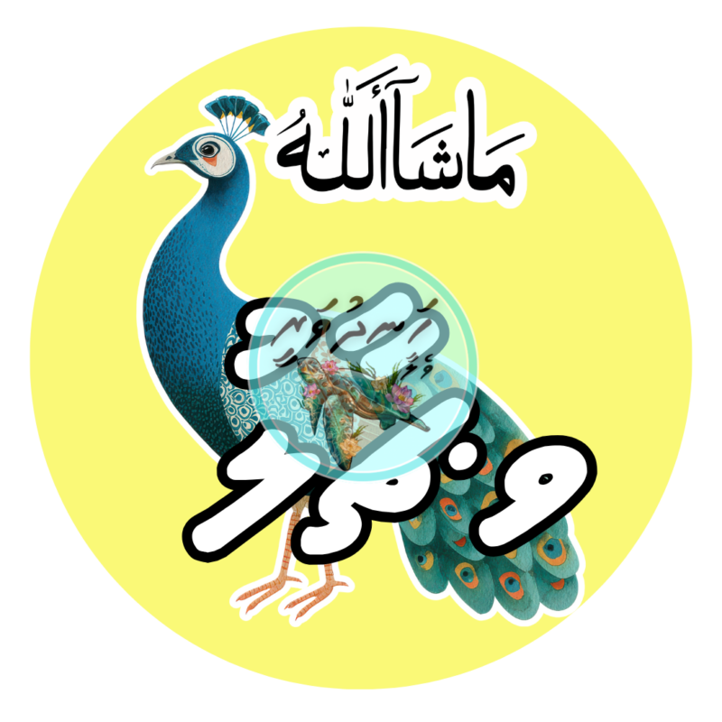Dhivehi Sticker Roll Design - 14 (Birds)